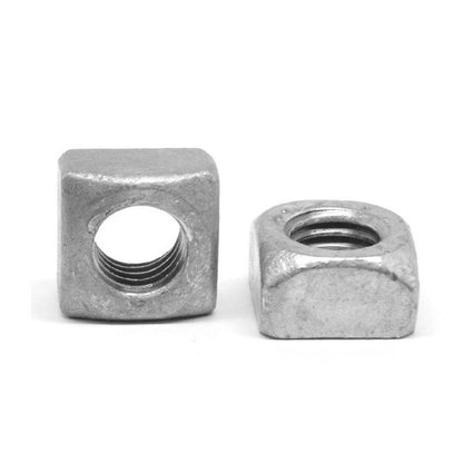 1055103 | NT042C-SQ-CZ (PK-100) --- Square Machine Screw Nuts - 8-32 UNC - 4.17mm - 12.294x3.3 mm