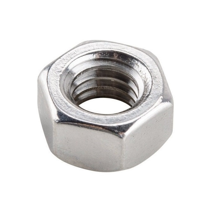 Hexagonal Nuts - 3/8-24 UNF -9.53mm- 7.6x15 mm - Stainless Steel 304 Similar to A2, 18-8 HRB80