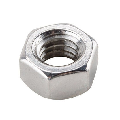 1050462 | NT040M-HX-S6 (PK-20) --- Hexagonal Nuts - M4 - 4x0.7mm - 3.2x7 mm Full - Stainless Steel 316 Similar to A4 or 18-10 Nut