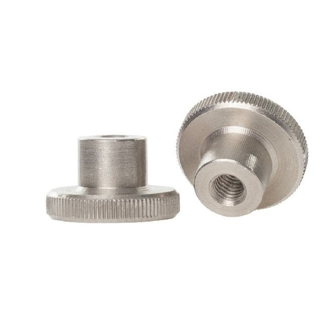 Thumb Nuts - 8-32 UNC -4.17mm- 9.5x3.18 mm - Stainless Steel 303/304 Similar to A2, 18-8 HRB80