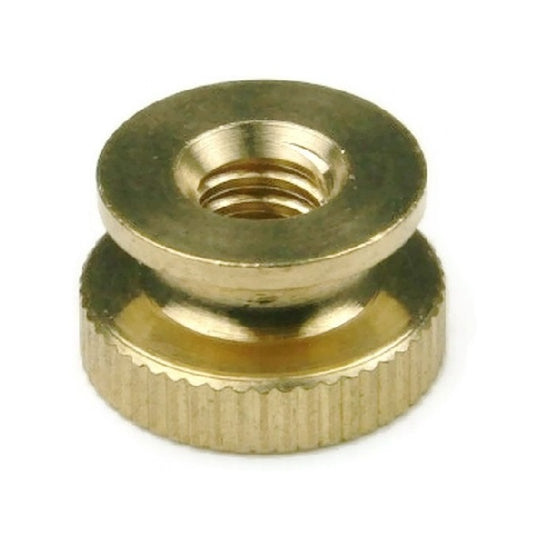 1060826 | NT048F-THC-BR (5 Pcs) --- Thumb Nuts - 10-32 UNF (4.76mm) x 8.7 mm x 3.97 mm