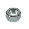 Hexagonal Nuts - 10-24 UNC -4.76mm- 6.35x9.27 mm - Steel - Zinc Plated