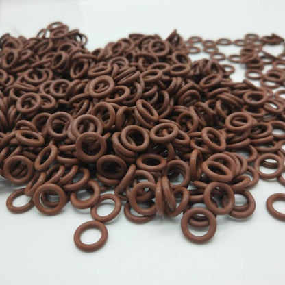 Fluoroelastomer Bulk O-Rings - 94.62x5.33 mm - Brown Fluoroelastomer - Fluoroelastomer O-Ring