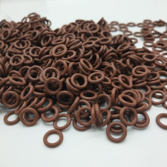 Fluoroelastomer Bulk O-Rings - 10.82x1.78 mm - Brown Fluoroelastomer - Fluoroelastomer O-Ring