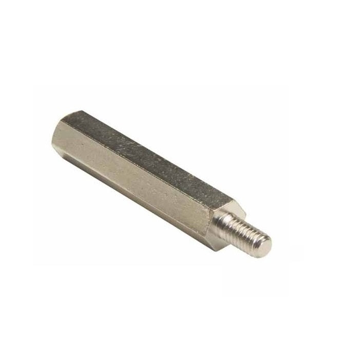 1067488 | SHX-TP-0600-12-050-MZ --- Threaded Pillars - M6 (6x1mm) x 9 mm x 50 mm