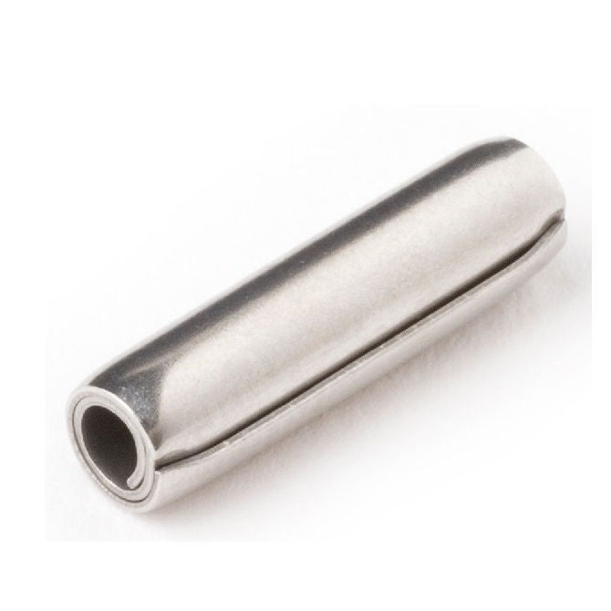 1049205 | PSP-032-025-S2 (PK-5) --- Coiled Pins - 3.18x25.4 - 3.18 - 3.28 - Stainless Steel 304 Similar to A2, 18-8 HRB80 Pin