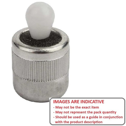 1095706 | JLP-100RS (Each) --- Locating Spring Pins - 11.13x5.99x11.13 mm Plastic Pin - Plastic