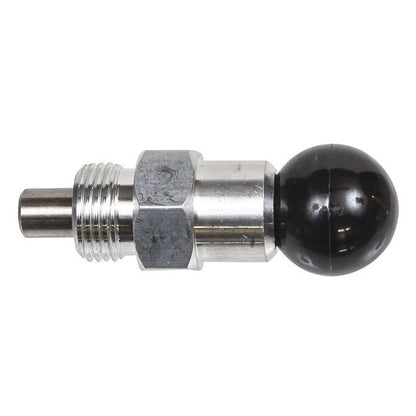 1071961 | BSD-25LOALRS (Each) --- Pull Pins - 6.35x14.288x38.1 mm Round Handle - Aluminium and Steel Pin