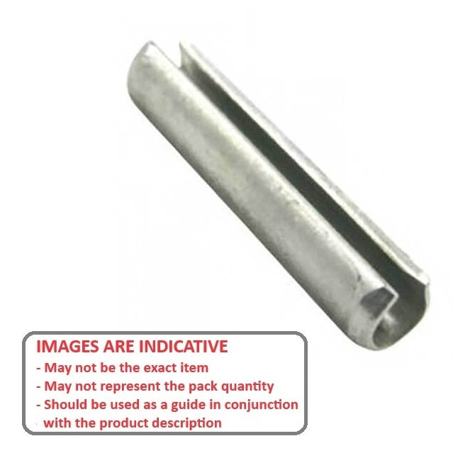 1063758 | RP056-0762-Z (PK-250) --- Roll Pins - 5.56x76.2x6.12 mm - Carbon Spring Steel Zinc Plated Pin