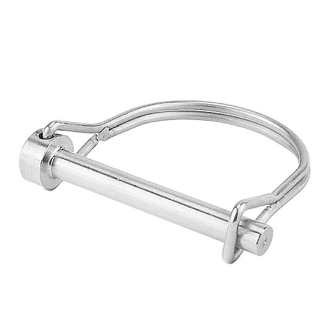 Wire Lock Lynch Pins - 7.94x44.45x2.3 mm - Stainless Steel 304 Similar to A2, 18-8 HRB80