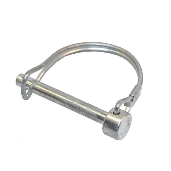 Wire Lock Lynch Pins - 9.53x38.1x2.3 mm - Carbon Steel Spring Wire Zinc Plated