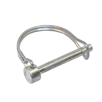 1068647 | LYP-R2-060-059-MZ (Each) --- Wire Lock Lynch Pins - 6x58.65x2.1 mm Double Wire - Steel - Mild Zinc Plated Pin