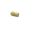 Ball Push Fit Plungers - 2.5x5.3 mm - 1.3 N Brass Body Stainless Ball Double Ended - Stainless Steel 400 Series Hardened