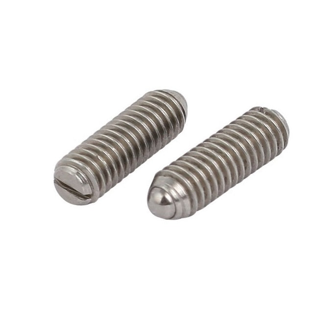 Ball Threaded Plungers - M20 - 20x2.5mm - 30 mm - 78.4 N Stainless Body - Stainless Steel 303 Similar to A2, 304, 18-8 