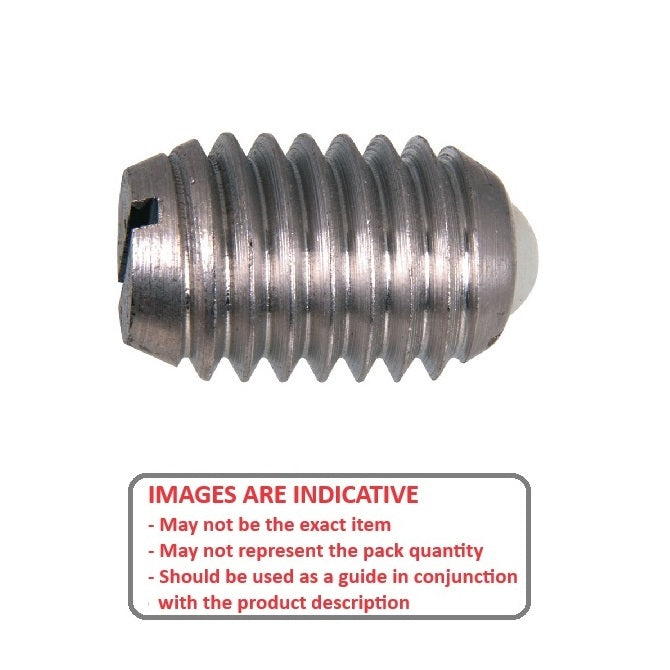 1060913 | PLST-048F-119-AS-028 --- Spring Plungers - 10-32 UNF (4.76mm) x 11.9 mm x 7.8 N