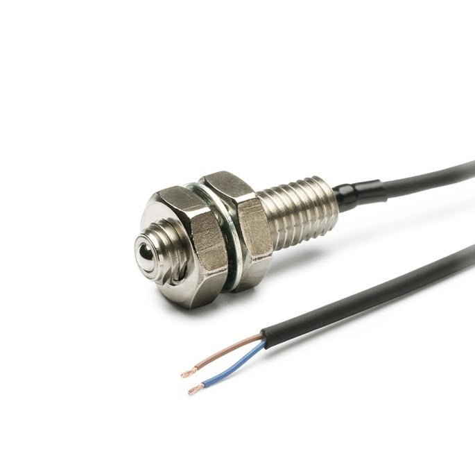 Ball Threaded Plungers - M6 - 6x1mm - 27 mm - 6 N With Limit Switch - Steel Nickel Plated