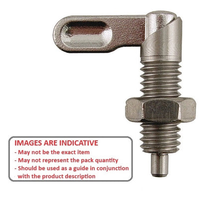 1092895 | PLIT-040-100-100-10-G-S3-N --- Indexing Plungers - M10x1 (Extra Fine) x 20 mm x 0.4 N