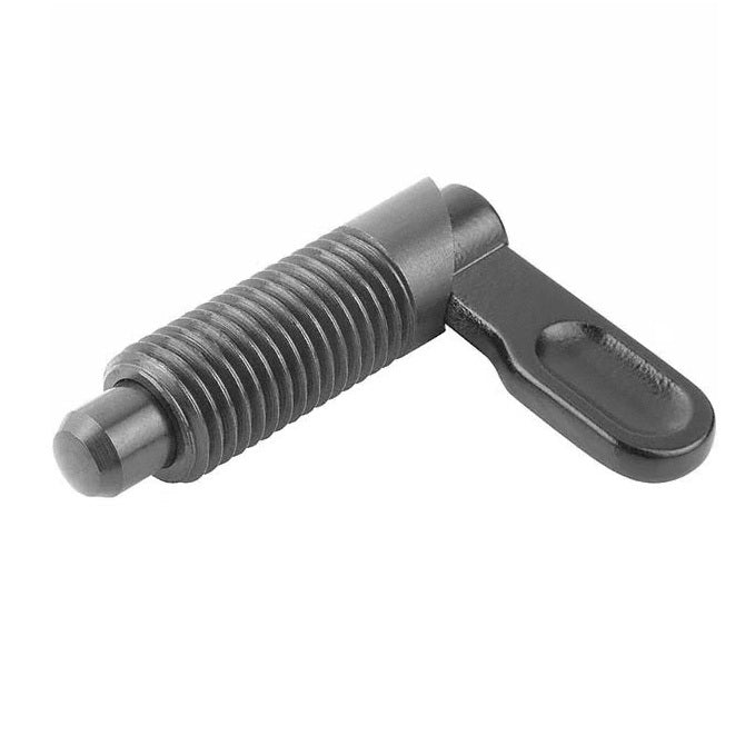 1086504 | PLIT-040-095C-10-G-C (Each) --- Indexing Plungers - 3/8-16 UNC - 9.53mm - 20 mm - 0.4 N Grip - Steel Plunger