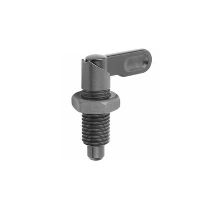 1086515 | PLIT-040-095C-10-G-C-N (Each) --- Indexing Plungers - 3/8-16 UNC - 9.53mm - 20 mm - 0.4 N Grip - Steel Plunger