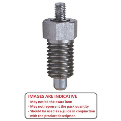 1104132 | PLIT-060-127C-43-C --- Indexing Pull Knob Plungers - 1/2-13 UNC (12.7mm) x 42.9 mm x 0.6 N