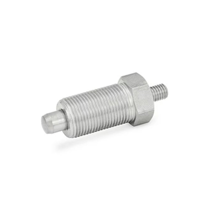 1086964 | PLIT-050-095C-37-S3 (Each) --- Indexing Pull Knob Plungers - 3/8-16 UNC - 9.53mm - 37.1 mm - 0.5 N Non Locking - Stainless Steel 303 Similar to A2, 304, 18-8 Plunger