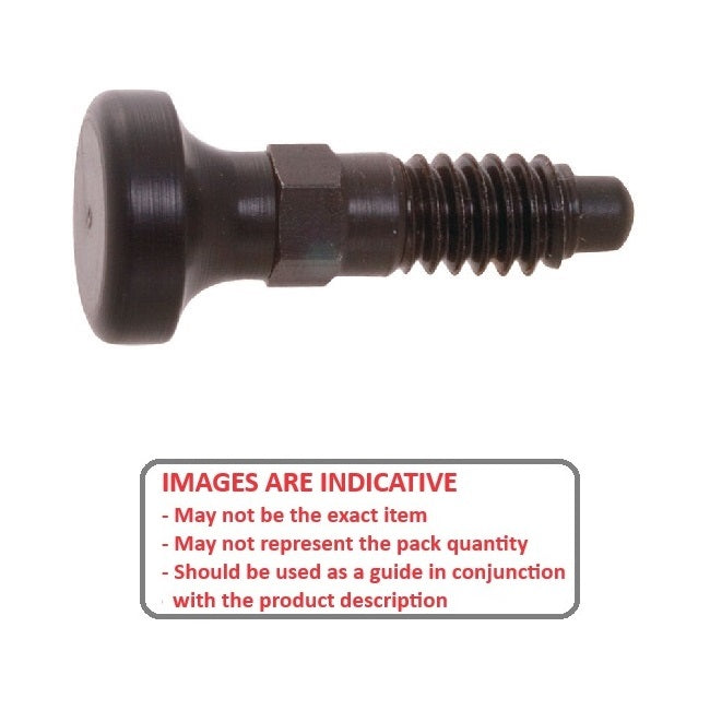 1092924 | PLST-100-200-HCLK-009 --- Plungers - M10x1.5 (10mm Standard) x 20 mm x 1 N