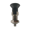 Indexing Pull Knob Plungers - M16 Extra Fine - 16x1.5mm - 68 mm - 1.5 N Stainless and Plastic - Stainless Steel 303 Similar to A2, 304, 18-8 