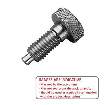 1068276 | PLST-060-130-HKSLK-018 --- Spring Plungers - M6 (6x1mm) x 13 mm x 4.5 N