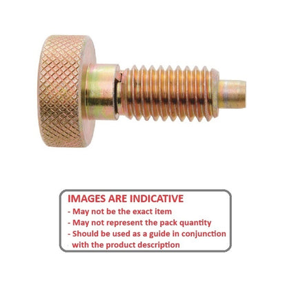 1087927 | PLST-095C-191-HKCLK-036 --- Spring Plungers - 3/8-16 UNC (9.53mm) x 19.1 mm x 4.5 N