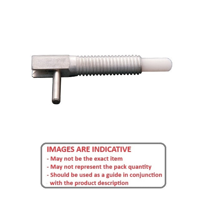 1087752 | PLST-095C-159-HLASL-006 (125 Pcs) --- Plungers - 3/8-16 UNC (9.525mm) x 15.9 mm x 1.1 N