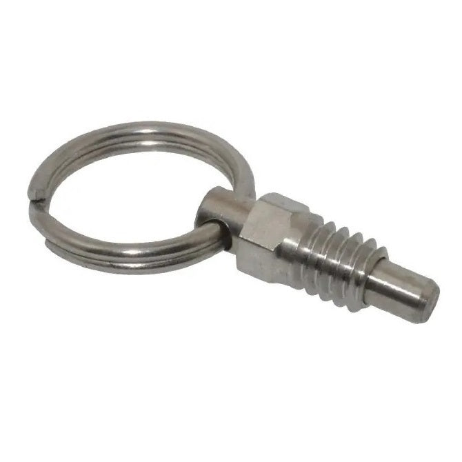 Plungers - Spring - Ring Handle - Non Locking - Steel