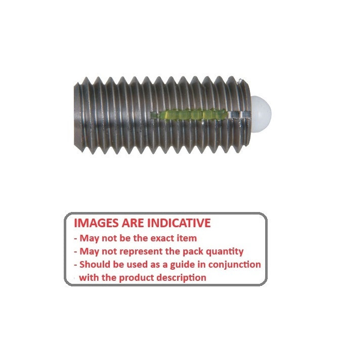 1078900 | PLST-079C-254-AC-020 (125 Pcs) --- Plungers - 5/16-18 UNC (7.938mm) x 25.4 mm x 6.7 N