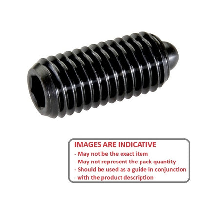 1061047 | PLST-048F-191-C-012A --- Spring Plungers - 10-32 UNF (4.76mm) x 19.1 mm x 5.8 N