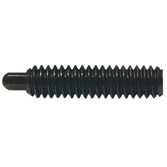 Spring Plungers - 6-32 UNC - 3.5mm - 12.7 mm - 4.5 N No Handle - Stainless Steel