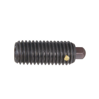 Spring Plungers - 1/4-20 UNC - 6.35mm - 25.4 mm - 13.4 N No Handle - Steel Body with Acetal