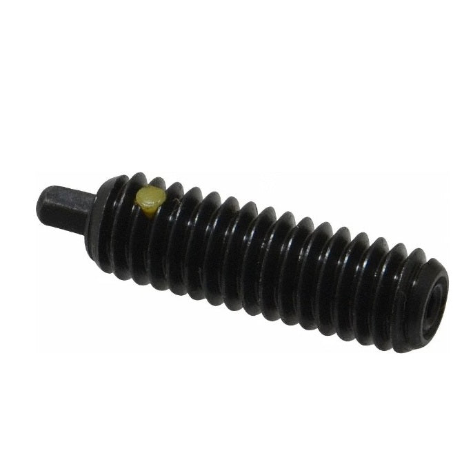1072663 | PLST-064C-254-C-HXLK-058 (Each) --- Spring Plungers - 1/4-20 UNC - 6.35mm - 25.4 mm - 13.4 N No Handle - Steel Body with Acetal Plunger
