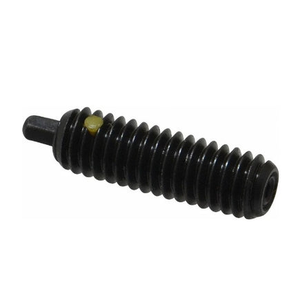 1072663 | PLST-064C-254-C-HXLK-058 (Each) --- Spring Plungers - 1/4-20 UNC - 6.35mm - 25.4 mm - 13.4 N No Handle - Steel Body with Acetal Plunger