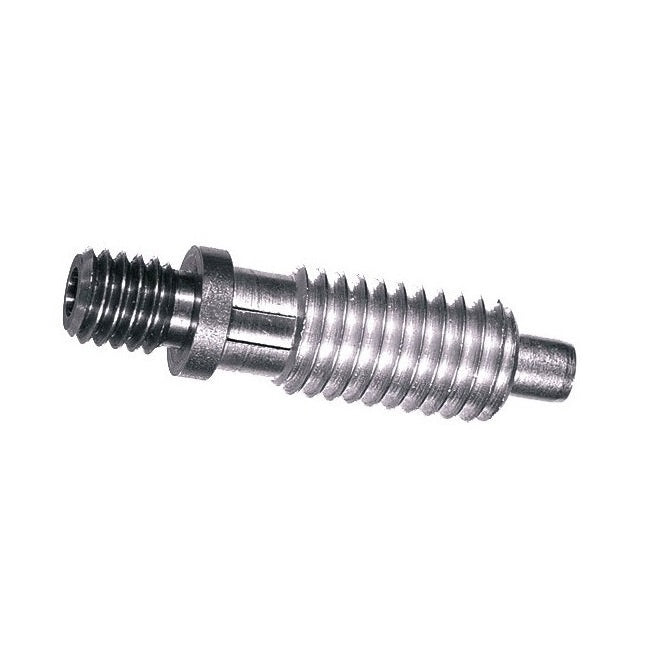 Spring Threaded Adapter Plungers - 10-32 UNF - 4.76mm - 10.3 mm - 1 N Locking - Stainless Steel