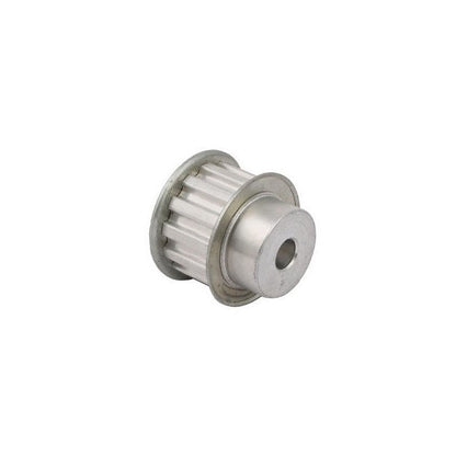 1117527 | P-100A-018-160FF-AL-N-100 (Each) --- Metric Timing Pulleys - 18 tooth - 16x10 mm 10mm Pitch - Aluminium Pulley