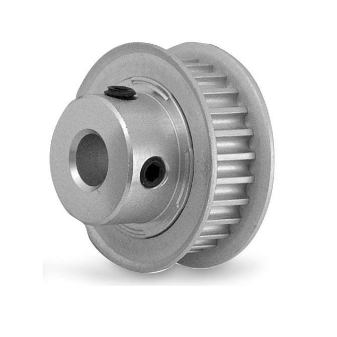 Metric Timing Pulleys - 25 tooth - 9x6.35 mm - Aluminium