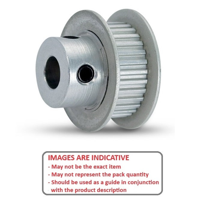 1140960 | P-020G-030-090FF-AL-G-064 --- Pulleys - 30 Teeth x 9 mm x 6.35 mm