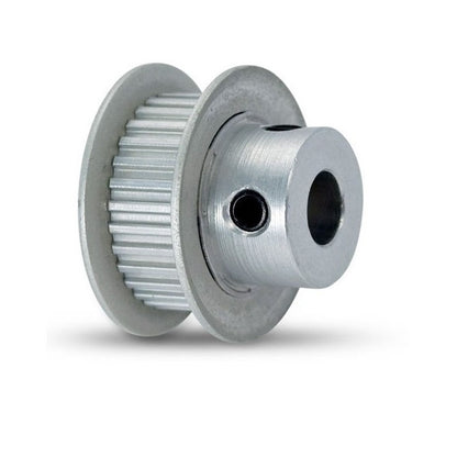 1122421 | P-40D-020-079FF-AL-G-048 (Each) --- Inch Timing Pulleys - 20 tooth - 7.9x4.763 mm 2.073mm Pitch 40DP - Aluminium Pulley