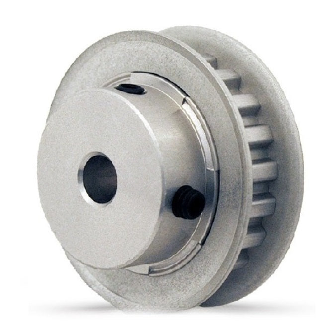Metric Timing Pulleys - 32 tooth - 16x8 mm - Aluminium with Steel Flanges