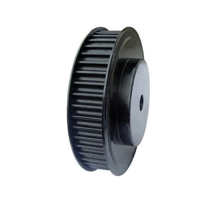 1106237 | P-H-014-254FF-SB-N-0159U (Each) --- Inch Timing Pulleys - 14 tooth - 25.4x15.875 mm 12.700mm Pitch H - Steel - Black Oxide Pulley