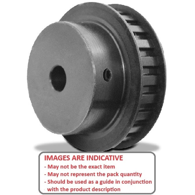 1130924 | P-L9-024-127FF-AL-G-127 --- Pulleys - 24 Teeth x 12.7 mm x 12.7 mm