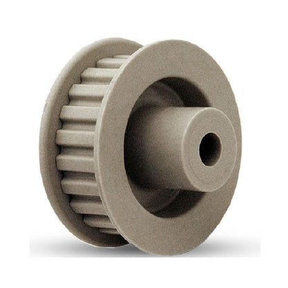 1094362 | P-050H-011-090FF-PP-N-040 (PK-4) --- Metric Timing Pulleys - 11 tooth - 9x4 mm 5mm Pitch - Plastic Pulley