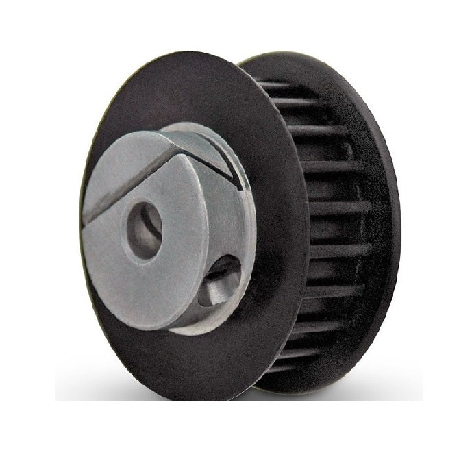 1095758 | P-050H-011-090FF-PP-E-040 (5 Pcs) --- Metric Timing Pulleys - 11 x 9 mm x 4 mm