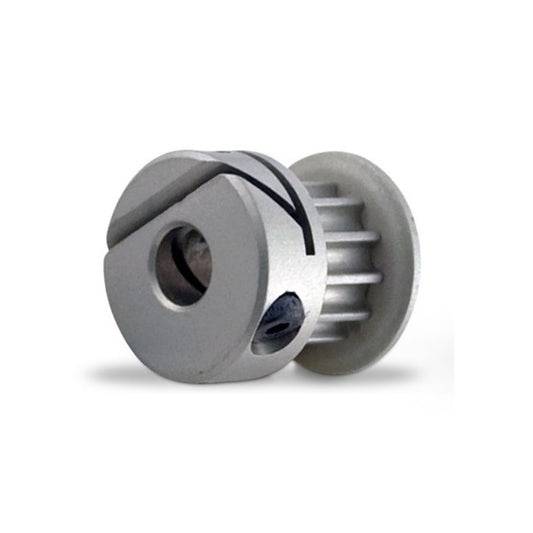 1117934 | P-MXL-018-064FH-AL-E-060 (Each) --- Inch Timing Pulleys - 18 tooth - 6.4x6 mm 2.032mm Pitch MXL - Aluminium Pulley