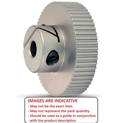 1175651 | P-020G-072-060P-AL-E-060 --- Metric Timing Pulleys - 72 x 6 mm x 6 mm