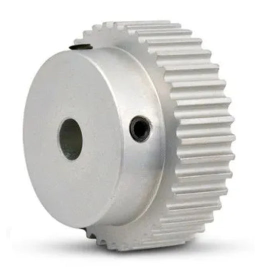 Metric Timing Pulleys - 38 tooth - 15x10 mm - Aluminium